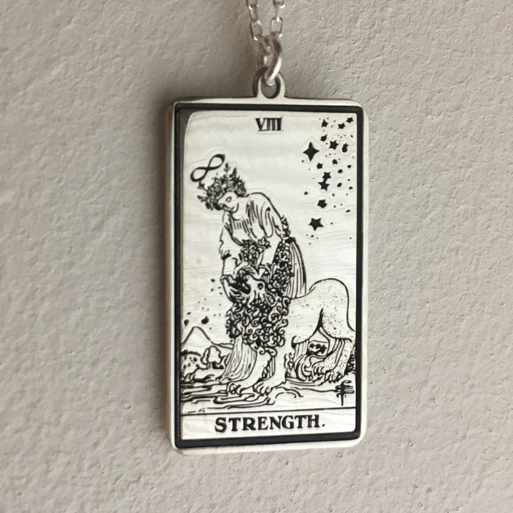 Tarot Card Necklace